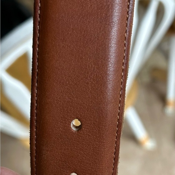 Coach leather belt Woman’s medium British tan - Picture 5 of 9